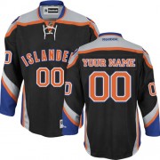 Reebok New York Islanders Women's Customized Premier Black Third Jersey