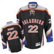 New York Islanders ＃22 Men's Mike Bossy Reebok Premier Black Third Jersey