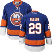 New York Islanders ＃29 Men's Brock Nelson Reebok Premier Royal Blue Home Jersey