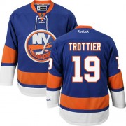 New York Islanders ＃19 Men's Bryan Trottier Reebok Authentic Royal Blue Home Jersey