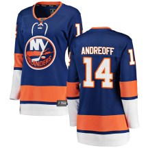 New York Islanders Women's Andy Andreoff Fanatics Branded Breakaway Blue Home Jersey