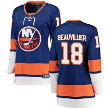New York Islanders Women's Anthony Beauvillier Fanatics Branded Breakaway Blue Home Jersey