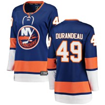 New York Islanders Women's Arnaud Durandeau Fanatics Branded Breakaway Blue Home Jersey