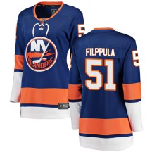 New York Islanders Women's Valtteri Filppula Fanatics Branded Breakaway Blue Home Jersey
