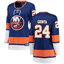 New York Islanders Women's Stephen Gionta Fanatics Branded Breakaway Blue Home Jersey