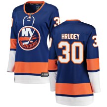 New York Islanders Women's Kelly Hrudey Fanatics Branded Breakaway Blue Home Jersey