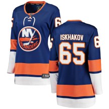 New York Islanders Women's Ruslan Iskhakov Fanatics Branded Breakaway Blue Home Jersey