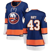 New York Islanders Women's Aatu Raty Fanatics Branded Breakaway Blue Home Jersey