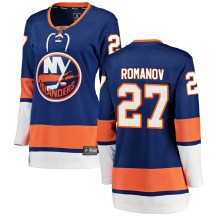 New York Islanders Women's Alexander Romanov Fanatics Branded Breakaway Blue Home Jersey