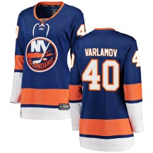 New York Islanders Women's Semyon Varlamov Fanatics Branded Breakaway Blue Home Jersey