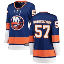 New York Islanders Women's Parker Wotherspoon Fanatics Branded Breakaway Blue Home Jersey