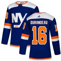 New York Islanders Men's Arnaud Durandeau Adidas Authentic Blue Alternate Jersey
