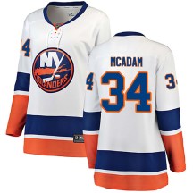New York Islanders Women's Eamon McAdam Fanatics Branded Breakaway White Away Jersey