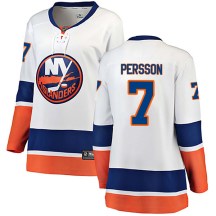 New York Islanders Women's Stefan Persson Fanatics Branded Breakaway White Away Jersey