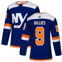 New York Islanders Youth Clark Gillies Adidas Authentic Blue Alternate Jersey
