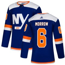 New York Islanders Youth Ken Morrow Adidas Authentic Blue Alternate Jersey