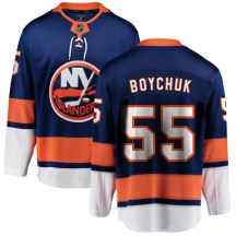 New York Islanders Youth Johnny Boychuk Fanatics Branded Breakaway Blue Home Jersey
