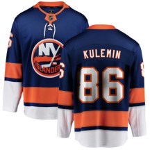 New York Islanders Men's Nikolay Kulemin Fanatics Branded Breakaway Blue Home Jersey