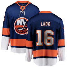 New York Islanders Youth Andrew Ladd Fanatics Branded Breakaway Blue Home Jersey