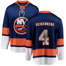 New York Islanders Men's Dennis Seidenberg Fanatics Branded Breakaway Blue Home Jersey
