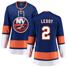 New York Islanders Women's Nick Leddy Fanatics Branded Breakaway Blue Home Jersey