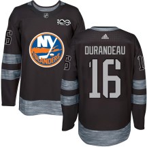 New York Islanders Men's Arnaud Durandeau Authentic Black 1917-2017 100th Anniversary Jersey