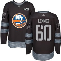 New York Islanders Men's Tristan Lennox Authentic Black 1917-2017 100th Anniversary Jersey