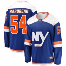 New York Islanders Youth Cole Bardreau Fanatics Branded Breakaway Blue Alternate Jersey