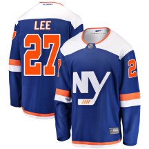 New York Islanders Youth Anders Lee Fanatics Branded Breakaway Blue Alternate Jersey
