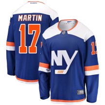 New York Islanders Youth Matt Martin Fanatics Branded Breakaway Blue Alternate Jersey
