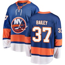 New York Islanders Youth Casey Bailey Fanatics Branded Breakaway Blue Home Jersey
