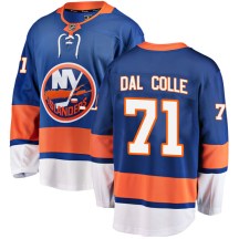 New York Islanders Youth Michael Dal Colle Fanatics Branded Breakaway Blue Home Jersey