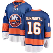 New York Islanders Youth Arnaud Durandeau Fanatics Branded Breakaway Blue Home Jersey