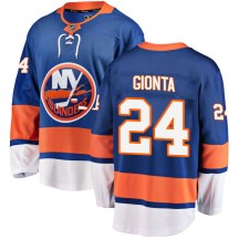 New York Islanders Youth Stephen Gionta Fanatics Branded Breakaway Blue Home Jersey