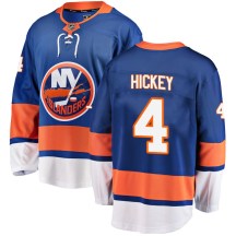 New York Islanders Youth Thomas Hickey Fanatics Branded Breakaway Blue Home Jersey