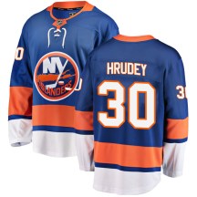 New York Islanders Youth Kelly Hrudey Fanatics Branded Breakaway Blue Home Jersey