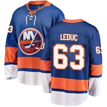 New York Islanders Youth Loic Leduc Fanatics Branded Breakaway Blue Home Jersey