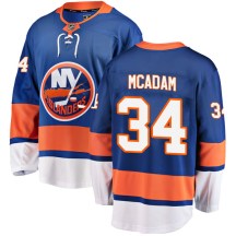 New York Islanders Youth Eamon McAdam Fanatics Branded Breakaway Blue Home Jersey