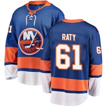 New York Islanders Youth Aatu Raty Fanatics Branded Breakaway Blue Home Jersey
