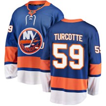 New York Islanders Youth Yanick Turcotte Fanatics Branded Breakaway Blue Home Jersey