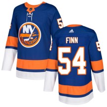 New York Islanders Men's Matt Finn Adidas Authentic Royal Home Jersey