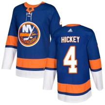 New York Islanders Men's Thomas Hickey Adidas Authentic Royal Home Jersey