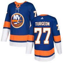 New York Islanders Men's Pierre Turgeon Adidas Authentic Royal Home Jersey