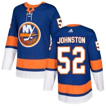 New York Islanders Youth Ross Johnston Adidas Authentic Royal Home Jersey