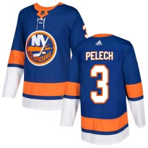 New York Islanders Youth Adam Pelech Adidas Authentic Royal Home Jersey