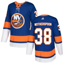 New York Islanders Youth Parker Wotherspoon Adidas Authentic Royal Home Jersey