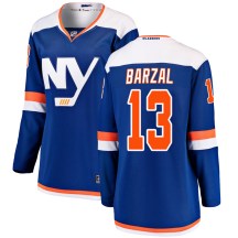 New York Islanders Women's Mathew Barzal Fanatics Branded Breakaway Blue Alternate Jersey