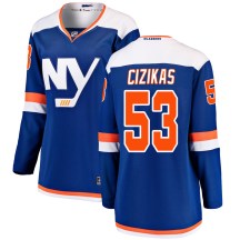 New York Islanders Women's Casey Cizikas Fanatics Branded Breakaway Blue Alternate Jersey