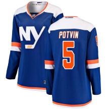 New York Islanders Women's Denis Potvin Fanatics Branded Breakaway Blue Alternate Jersey