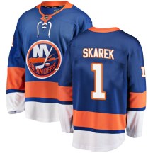 New York Islanders Men's Jakub Skarek Fanatics Branded Breakaway Blue Home Jersey